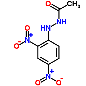 Acetic acid,2-(2,4-dinitrophenyl)hydrazideStructure,2719-07-5Structure Acetic acid,2-(2,4-dinitrophenyl)hydrazide Structure,2719-07-5Structure