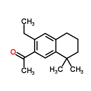 Ethanone,1-(3-ethyl-5,6,7,8-tetrahydro-8,8-dimethyl-2-naphthalenyl)-Structure,27413-60-1Structure Ethanone,1-(3-ethyl-5,6,7,8-tetrahydro-8,8-dimethyl-2-naphthalenyl)- Structure,27413-60-1Structure