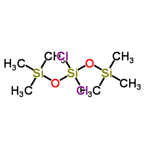 3,3-Dichloro-1,1,1,5,5,5-hexamethyl-trisiloxaneStructure,2750-44-9Structure 3,3-Dichloro-1,1,1,5,5,5-hexamethyl-trisiloxane Structure,2750-44-9Structure