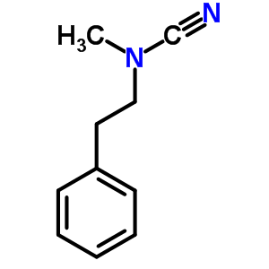 Cyanamide,n-methyl-n-(2-phenylethyl)-Structure,27566-66-1Structure Cyanamide,n-methyl-n-(2-phenylethyl)- Structure,27566-66-1Structure