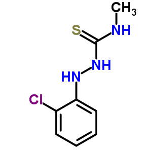 Hydrazinecarbothioamide,2-(2-chlorophenyl)-n-methyl-Structure,27587-88-8Structure Hydrazinecarbothioamide,2-(2-chlorophenyl)-n-methyl- Structure,27587-88-8Structure