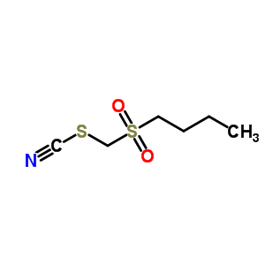 1-(Thiocyanatomethylsulfonyl)butaneStructure,27617-57-8Structure 1-(Thiocyanatomethylsulfonyl)butane Structure,27617-57-8Structure