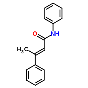 2-Butenamide,n,3-diphenyl-Structure,27687-45-2Structure 2-Butenamide,n,3-diphenyl- Structure,27687-45-2Structure