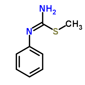 1-甲基磺酰基-n-苯基甲脒結(jié)構(gòu)式_27806-84-4結(jié)構(gòu)式