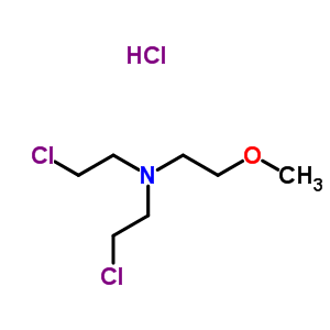 Bis(2-chloroethyl)-2-methoxyethylamineStructure,27807-62-1Structure Bis(2-chloroethyl)-2-methoxyethylamine Structure,27807-62-1Structure