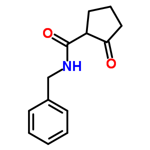 2-氧代-環(huán)戊烷羧酸芐胺結(jié)構(gòu)式_2799-86-2結(jié)構(gòu)式