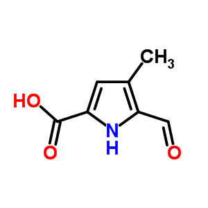 1H-pyrrole-2-carboxylic acid, 5-formyl-4-methyl-(9ci)Structure,280748-43-8Structure 1H-pyrrole-2-carboxylic acid, 5-formyl-4-methyl-(9ci) Structure,280748-43-8Structure