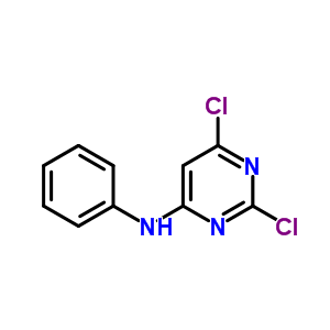 (2,6-Dichloro-pyrimidin-4-yl)-phenyl-amineStructure,28230-47-9Structure (2,6-Dichloro-pyrimidin-4-yl)-phenyl-amine Structure,28230-47-9Structure