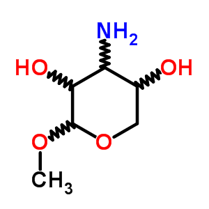 B-d-xylopyranoside, methyl3-amino-3-deoxy-Structure,28412-78-4Structure B-d-xylopyranoside, methyl3-amino-3-deoxy- Structure,28412-78-4Structure