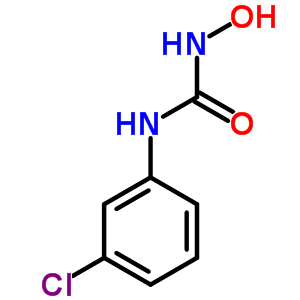 Urea,n-(3-chlorophenyl)-n-hydroxy-Structure,28788-18-3Structure Urea,n-(3-chlorophenyl)-n-hydroxy- Structure,28788-18-3Structure