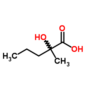 2-Hydroxy-2-methylpentanoic acidStructure,28892-68-4Structure 2-Hydroxy-2-methylpentanoic acid Structure,28892-68-4Structure