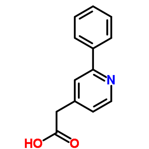(2-Phenylpyridin-4-yl)acetic acidStructure,28926-93-4Structure (2-Phenylpyridin-4-yl)acetic acid Structure,28926-93-4Structure