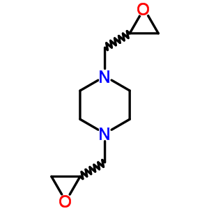 1,4-Bis(oxiran-2-ylmethyl)piperazineStructure,2917-98-8Structure 1,4-Bis(oxiran-2-ylmethyl)piperazine Structure,2917-98-8Structure