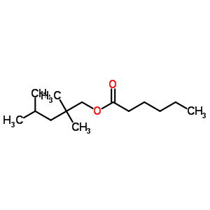 Hexanoic acid,2,2,4-trimethylpentyl esterStructure,29811-48-1Structure Hexanoic acid,2,2,4-trimethylpentyl ester Structure,29811-48-1Structure