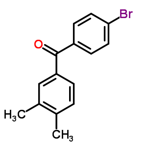 4-Bromo-3’,4’-dimethylbenzophenoneStructure,300383-01-1Structure 4-Bromo-3’,4’-dimethylbenzophenone Structure,300383-01-1Structure