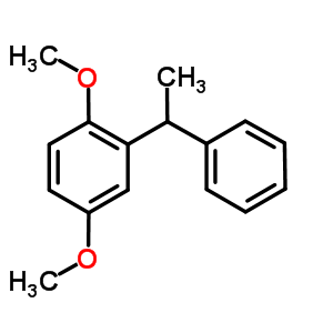 1,4-Dimethoxy-2-(1-phenyl-ethyl)-benzeneStructure,30089-62-4Structure 1,4-Dimethoxy-2-(1-phenyl-ethyl)-benzene Structure,30089-62-4Structure