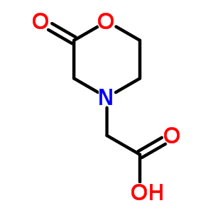 (2-氧代-嗎啉-4-基)-乙酸結(jié)構式_302900-65-8結(jié)構式