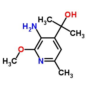 2-(3-Amino-2-methoxy-6-methylpyridin-4-yl )propan-2-olStructure,302933-95-5Structure 2-(3-Amino-2-methoxy-6-methylpyridin-4-yl )propan-2-ol Structure,302933-95-5Structure