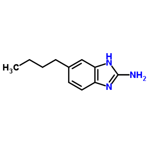 1H-benzimidazol-2-amine,5-butyl-(9ci)Structure,30486-72-7Structure 1H-benzimidazol-2-amine,5-butyl-(9ci) Structure,30486-72-7Structure