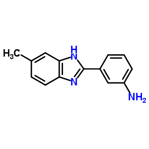 3-(5-Methyl -1 h-benzoimidazol -2-yl )-phenylamineStructure,305357-79-3Structure 3-(5-Methyl -1 h-benzoimidazol -2-yl )-phenylamine Structure,305357-79-3Structure
