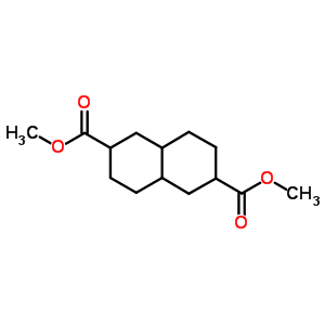 Decahydro-2,6-naphthalenedicarboxylic acid dimethyl esterStructure,3068-02-8Structure Decahydro-2,6-naphthalenedicarboxylic acid dimethyl ester Structure,3068-02-8Structure