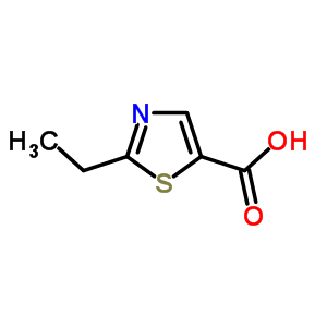 2-乙基5-噻唑羧酸結(jié)構(gòu)式_30709-68-3結(jié)構(gòu)式