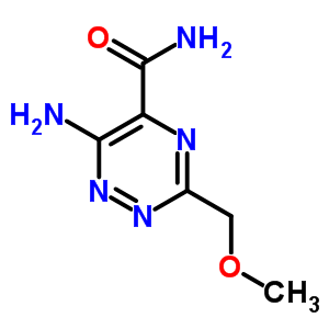 1,2,4-Triazine-5-carboxamide,6-amino-3-(methoxymethyl)-Structure,30855-60-8Structure 1,2,4-Triazine-5-carboxamide,6-amino-3-(methoxymethyl)- Structure,30855-60-8Structure