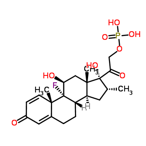 Dexamethasone sodium phosphate Structure,312-93-6Structure