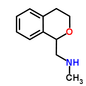 異苯并二氫吡喃-1-甲基-甲基-胺鹽酸鹽結構式_31231-58-0結構式