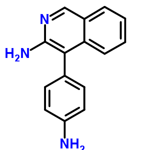 3-Isoquinolinamine,4-(4-aminophenyl)-Structure,31309-67-8Structure 3-Isoquinolinamine,4-(4-aminophenyl)- Structure,31309-67-8Structure