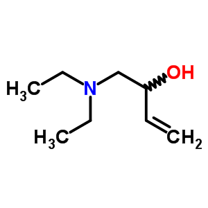 3-Buten-2-ol,1-(diethylamino)-Structure,3141-84-2Structure 3-Buten-2-ol,1-(diethylamino)- Structure,3141-84-2Structure