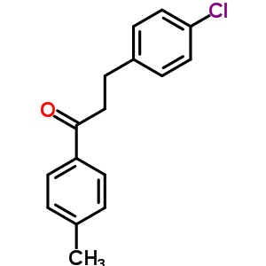 3-(4-Chlorophenyl )-4’-methylpropiophenoneStructure,315180-21-3Structure 3-(4-Chlorophenyl )-4’-methylpropiophenone Structure,315180-21-3Structure