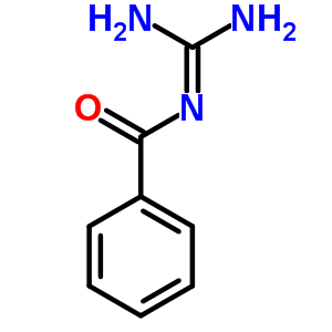 N-脒基苯甲酰胺結(jié)構(gòu)式_3166-00-5結(jié)構(gòu)式