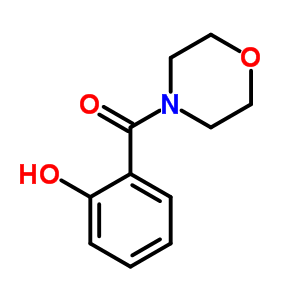 Methanone,(2-hydroxyphenyl)-4-morpholinyl-Structure,3202-84-4Structure Methanone,(2-hydroxyphenyl)-4-morpholinyl- Structure,3202-84-4Structure