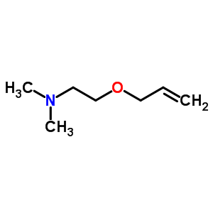 N,n-dimethyl-2-prop-2-enoxy-ethanamineStructure,3205-11-6Structure N,n-dimethyl-2-prop-2-enoxy-ethanamine Structure,3205-11-6Structure