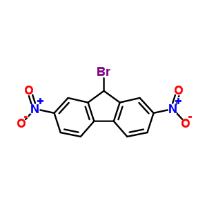 9-Bromo-2,7-dinitro-9h-fluoreneStructure,32501-46-5Structure 9-Bromo-2,7-dinitro-9h-fluorene Structure,32501-46-5Structure