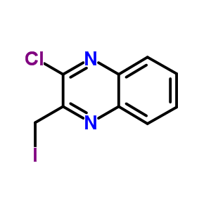 2-Chloro-3-(iodomethyl)quinoxalineStructure,32601-92-6Structure 2-Chloro-3-(iodomethyl)quinoxaline Structure,32601-92-6Structure