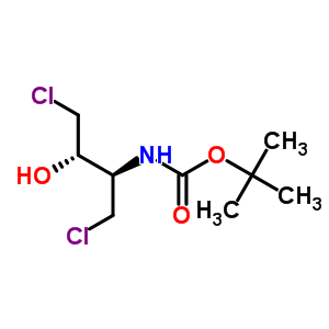 2R-(t-boc)amino-1,4-dichloro-3s-hydroxybutaneStructure,326479-99-6Structure 2R-(t-boc)amino-1,4-dichloro-3s-hydroxybutane Structure,326479-99-6Structure