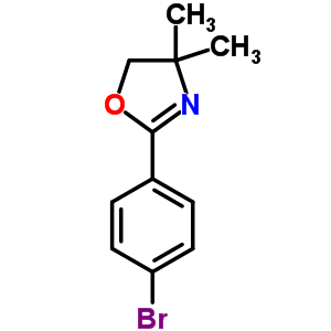 2-(4-Bromo-phenyl)-4,4-dimethyl-4,5-dihydro-oxazoleStructure,32664-14-5Structure 2-(4-Bromo-phenyl)-4,4-dimethyl-4,5-dihydro-oxazole Structure,32664-14-5Structure