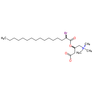 3-(2-Bromohexadecanoyloxy)-4-trimethylazaniumylbutanoateStructure,32886-14-9Structure 3-(2-Bromohexadecanoyloxy)-4-trimethylazaniumylbutanoate Structure,32886-14-9Structure