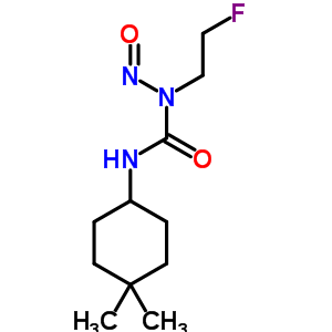 N’-(4,4-dimethylcyclohexyl)-n-(2-fluoroethyl)-n-nitrosoureaStructure,33024-39-4Structure N’-(4,4-dimethylcyclohexyl)-n-(2-fluoroethyl)-n-nitrosourea Structure,33024-39-4Structure