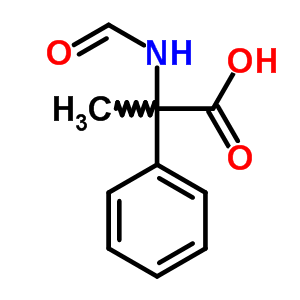 2-Formamido-2-phenyl-propanoic acidStructure,33228-58-9Structure 2-Formamido-2-phenyl-propanoic acid Structure,33228-58-9Structure