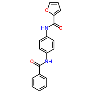 N-[4-(苯甲?；被?苯基]-2-呋喃羧酰胺結(jié)構(gòu)式_333397-84-5結(jié)構(gòu)式