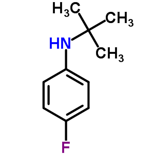 Benzenamine,n-(1,1-dimethylethyl)-4-fluoro-Structure,33486-88-3Structure Benzenamine,n-(1,1-dimethylethyl)-4-fluoro- Structure,33486-88-3Structure