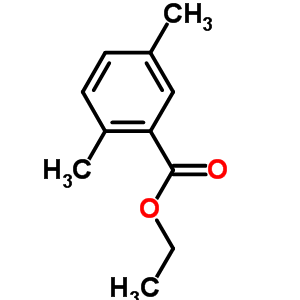 2,5-Dimethyl benzoic acid ethyl esterStructure,33499-43-3Structure 2,5-Dimethyl benzoic acid ethyl ester Structure,33499-43-3Structure