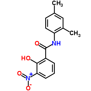 Benzamide, n-(2,4-dimethylphenyl)-2-hydroxy-3-nitro-Structure,33581-08-7Structure Benzamide, n-(2,4-dimethylphenyl)-2-hydroxy-3-nitro- Structure,33581-08-7Structure