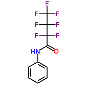 HeptafluorobutyranilideStructure,336-61-8Structure Heptafluorobutyranilide Structure,336-61-8Structure