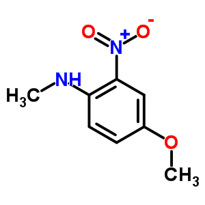 4-Methoxy-n-methyl-2-nitrobenzenamineStructure,3360-79-0Structure 4-Methoxy-n-methyl-2-nitrobenzenamine Structure,3360-79-0Structure
