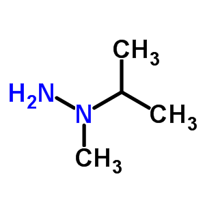 Hydrazine,1-methyl-1-(1-methylethyl)-Structure,33668-54-1Structure Hydrazine,1-methyl-1-(1-methylethyl)- Structure,33668-54-1Structure