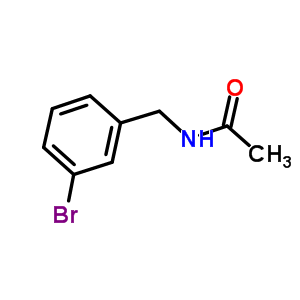 N-(3-溴芐基)乙酰胺結構式_337535-82-7結構式